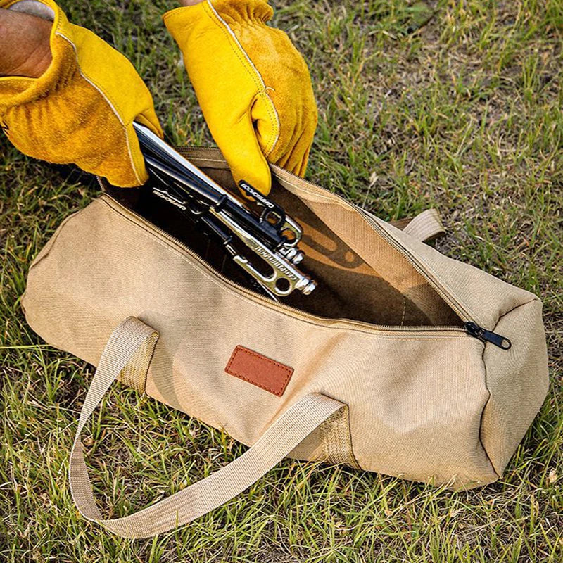 Portable Camping Storage Bag - Oxford Cloth Canopy Pole Pouch for Outdoor Gear