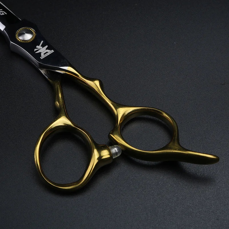 Professional Hair Scissors 6.5 Inch Thinning & Cutting Shears with Sharp Steel Blades