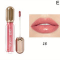 Long Lasting Waterproof Lip Gloss with Glitter & Moisturizing Shine - 6 Colors