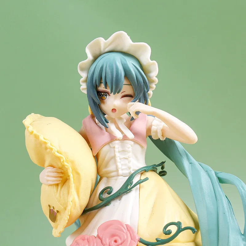 Anime Figure Fairy Mirror Car Ornament - Hatsune Miku Model Decoration Gift