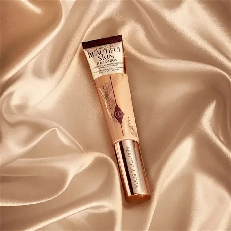 Hydrating Foundation with Hyaluronic Acid - Portable Liquid Makeup, Multiple Shades