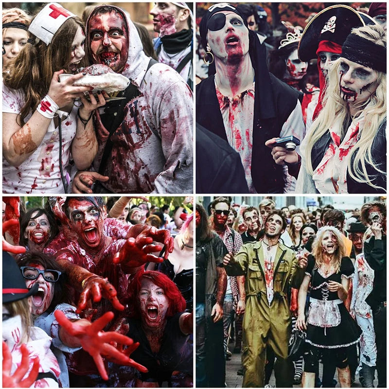 Fake Blood Prop for Halloween Cosplay & Pranks - 30/60/100ml Artificial Plasma