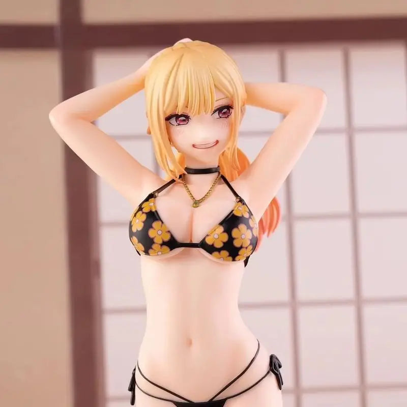 Kitagawa Marin Swimsuit Figure - Cute Anime Girl Model Desktop Ornament