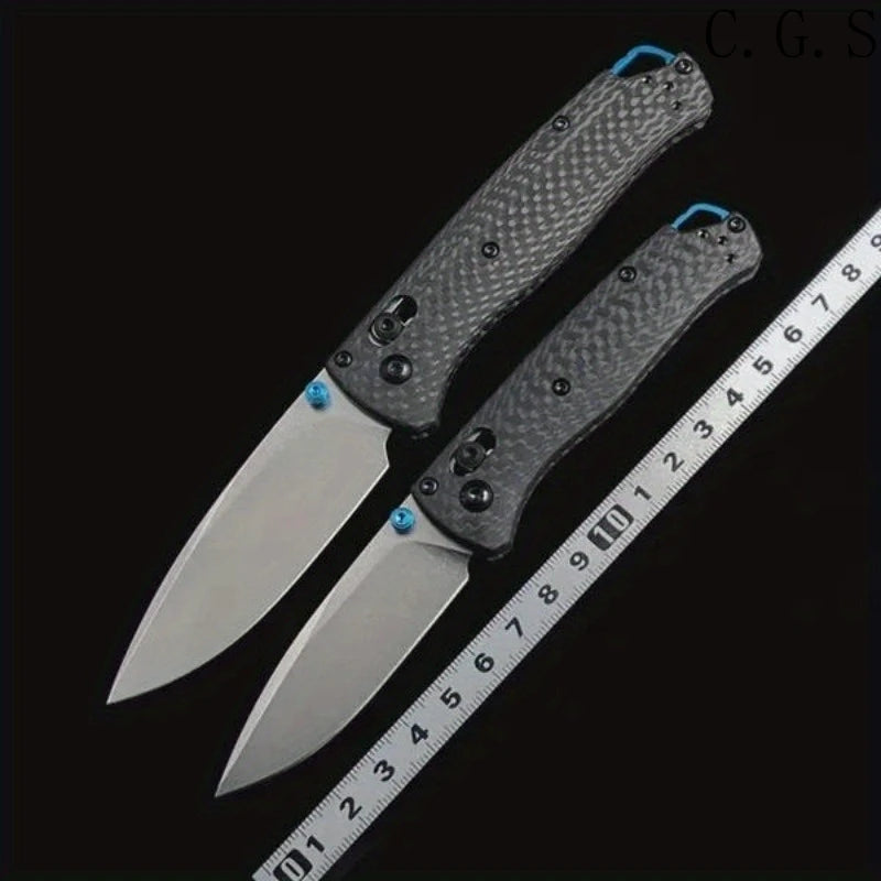 Multi-Function Outdoor Folding Pocket Knife with Carbon Fiber or Damascus Handle