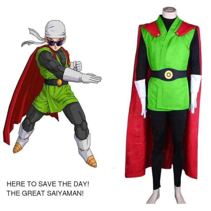 Anime Cosplay Costumes for Goku, Piccolo, Master Roshi, Christmas & Halloween Role Play