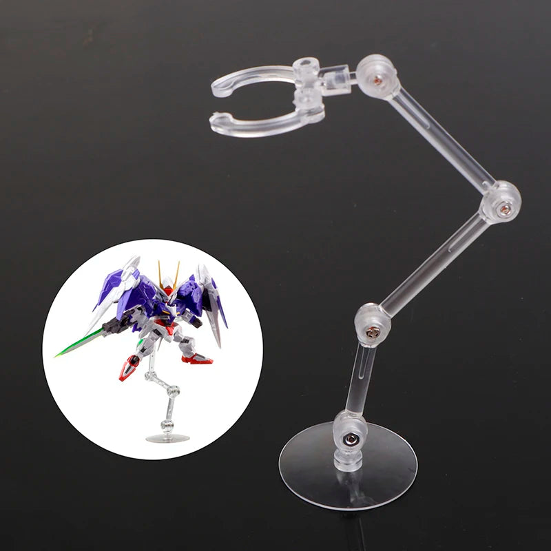 Action Figure Stand Transparent Base Support for Gundam SHF Figuart Model Display