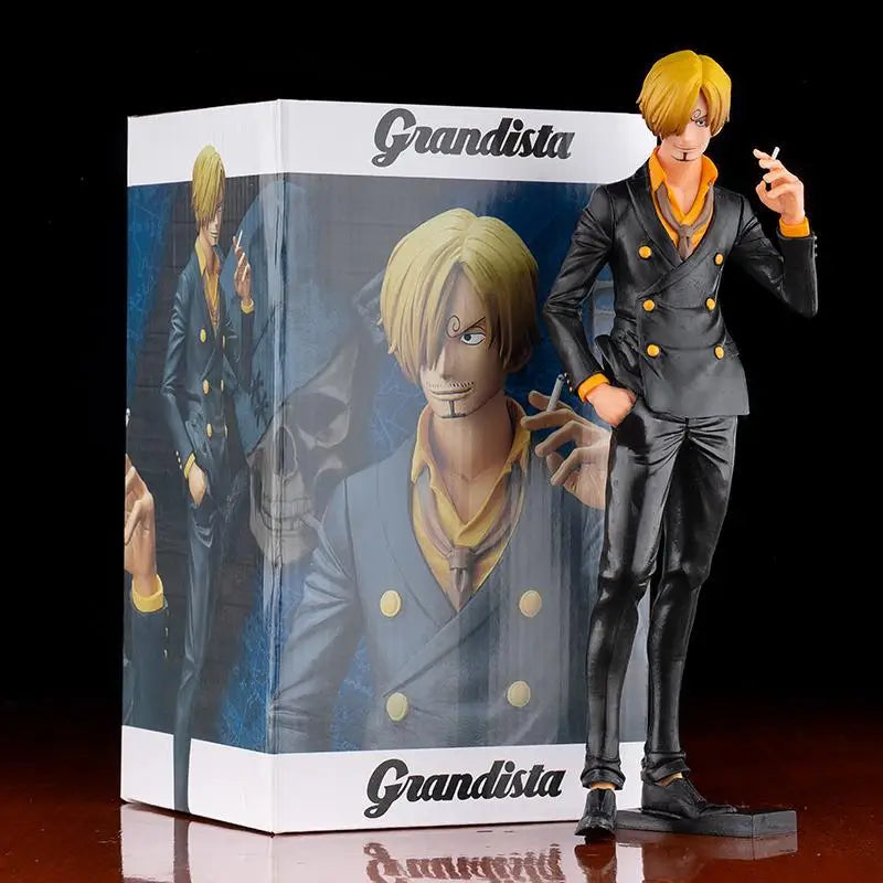 27cm Anime One Piece Vinsmoke Sanji Smoking PVC Action Figure - Kids Christmas Gift