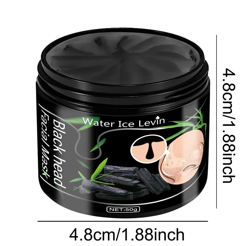 Blackhead Peel Off Mask with Bamboo Charcoal for Deep Cleansing & Pore Shrinking