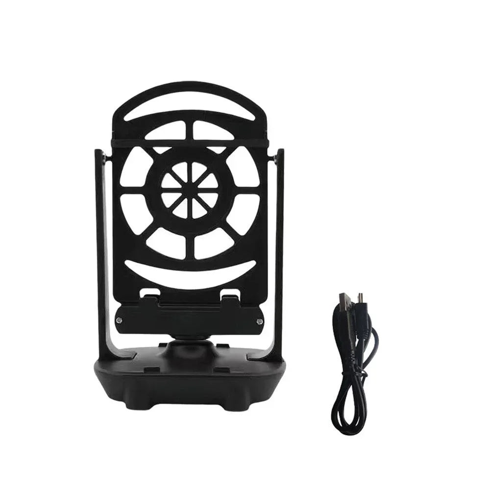 Desktop Phone Swing Shaker with Step Counter and Adjustable Angle - Supports 1-2 Phones