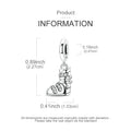 925 Sterling Silver Charms for Jewelry Making - Dreamcatcher, Bow & Beads Pendants