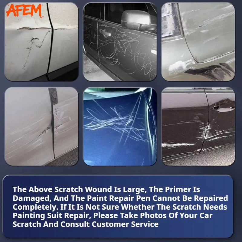 Car Touch-Up Pen for Scratch Repair & Paint Concealing - Multiple Colors