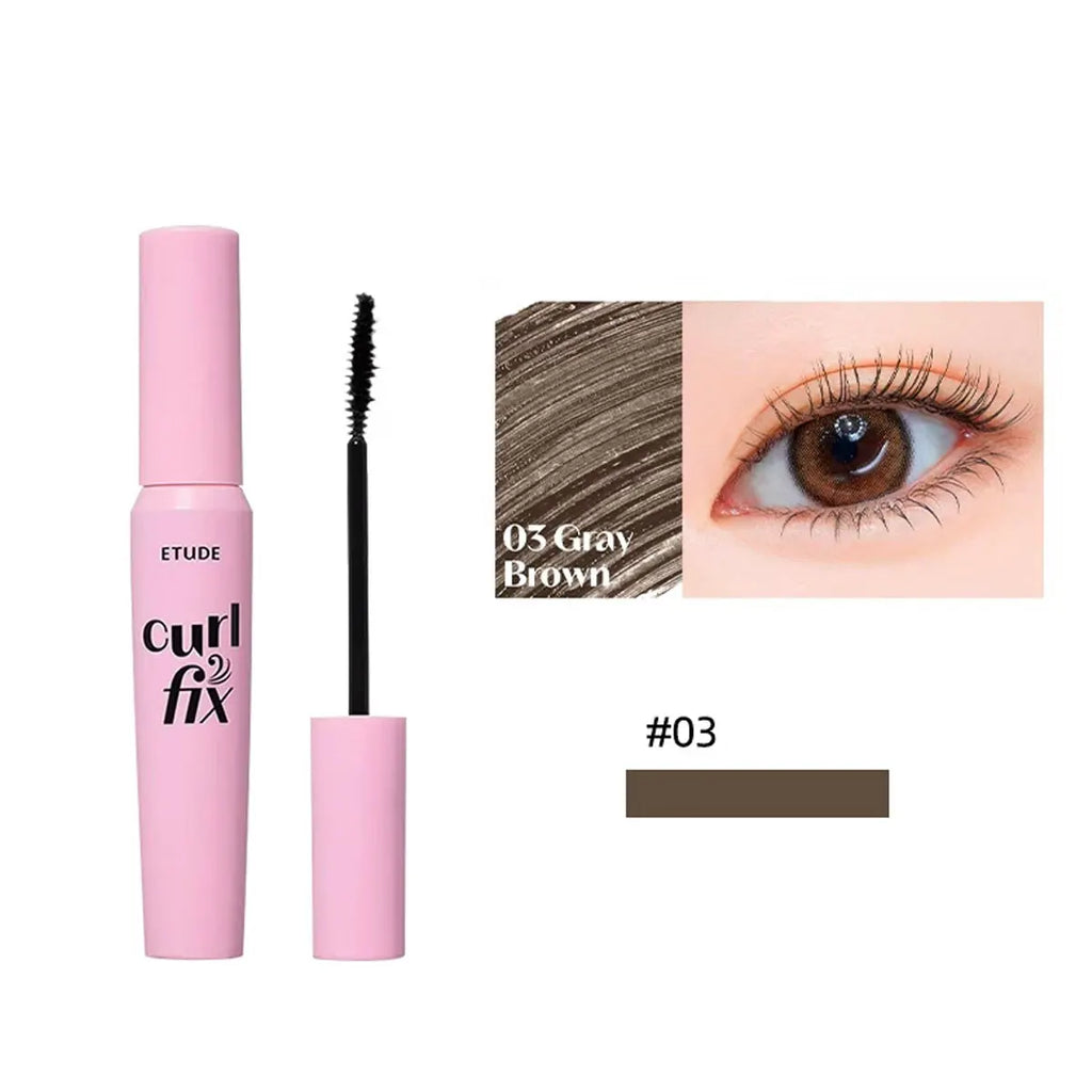 Volumizing Curl Fix Mascara - Smudge-Proof, Long-Lasting Eyelash Enhancer, Multiple Shades