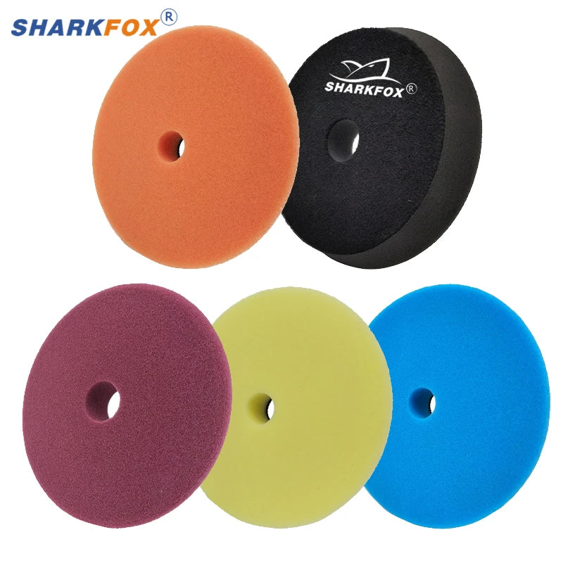 Car Polishing Pads 5 Inch Waxing Buffing Discs for Vehicle Body Care Kit