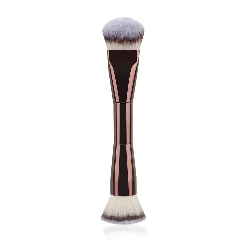 Double-Headed Makeup Brush Set for Foundation Blush BB Cream Portable Cosmetic Tool