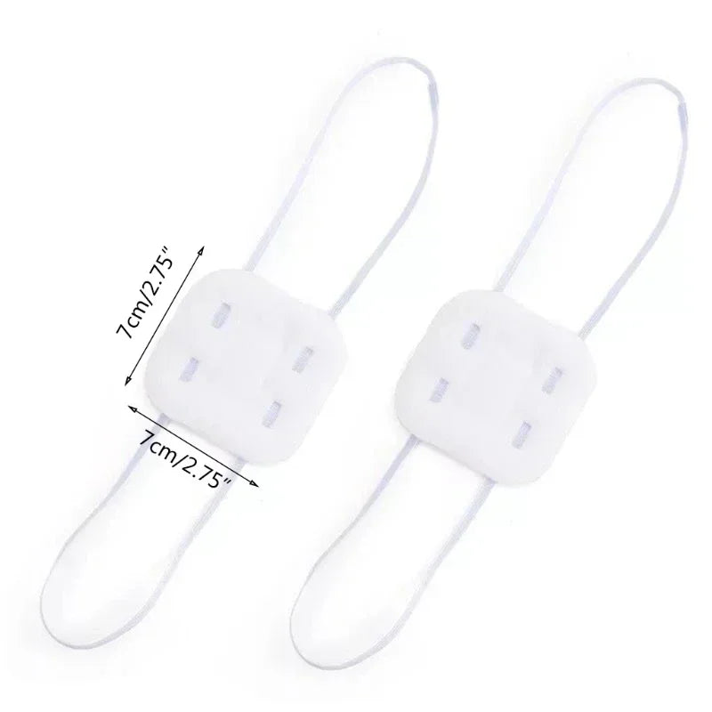 Adjustable Single-Eye White Eyepatch for Cosplay Halloween Costume Accessories
