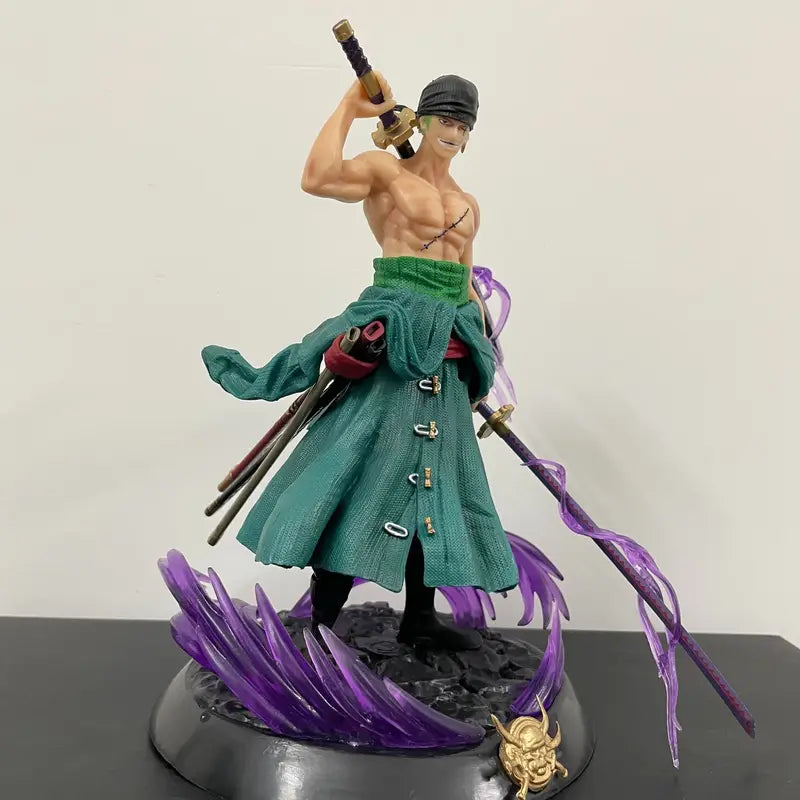 Anime Roronoa Dream Zoro Action Figure - Collectible Cartoon Toy Model
