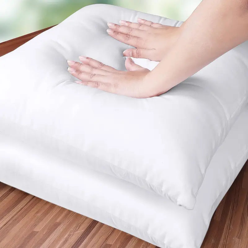45x45cm Cotton Throw Pillow Insert - Soft Decorative Cushion Core for Sofa Bed Couch