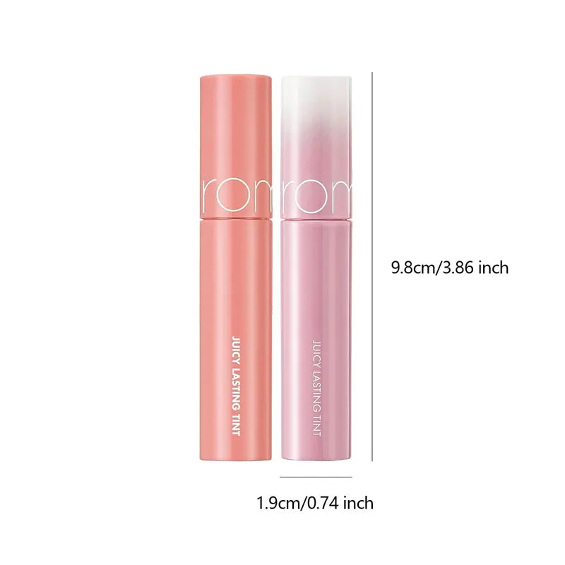 Juicy Lasting Lip Tint Set - 7 Shades, Glossy Glass-Like Finish, Korean Cosmetic