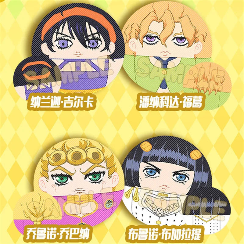 Anime Bruno Buccellati Abbacchio Cosplay Badge Keychain Plush Pendant