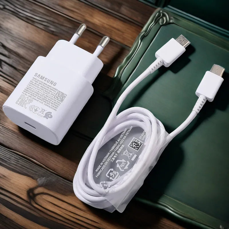 Samsung 25W Type C Fast Charger Adapter for Galaxy Phones and Devices