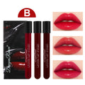 3-Piece Jelly Mirror Plasma Lip Gloss Set - Long Lasting Water-Based Moisturizing Lip Tints