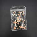 Disposable Dual-Side Eye Shadow Sponge Applicators with Container - Makeup Brushes Set