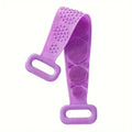 Silicone Body Scrub Brush Exfoliating Shower Sponge Bath Belt - Multi Color