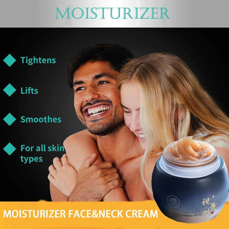 Retinol Face & Neck Cream - Anti-Aging Moisturizer with Hyaluronic Acid & Collagen, 100g