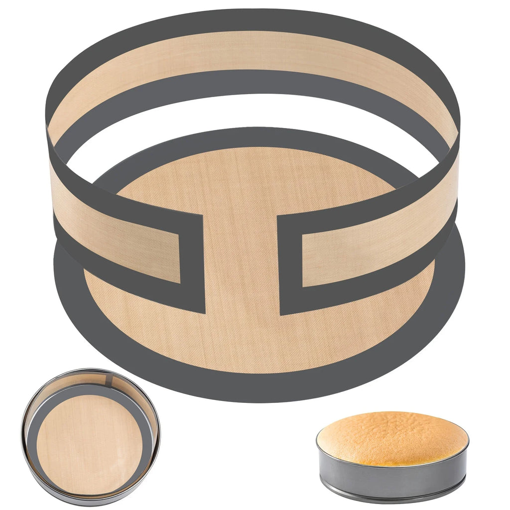 Silicone Baking Pad for Springform Cake Pans - Non-Stick, Easy to Clean