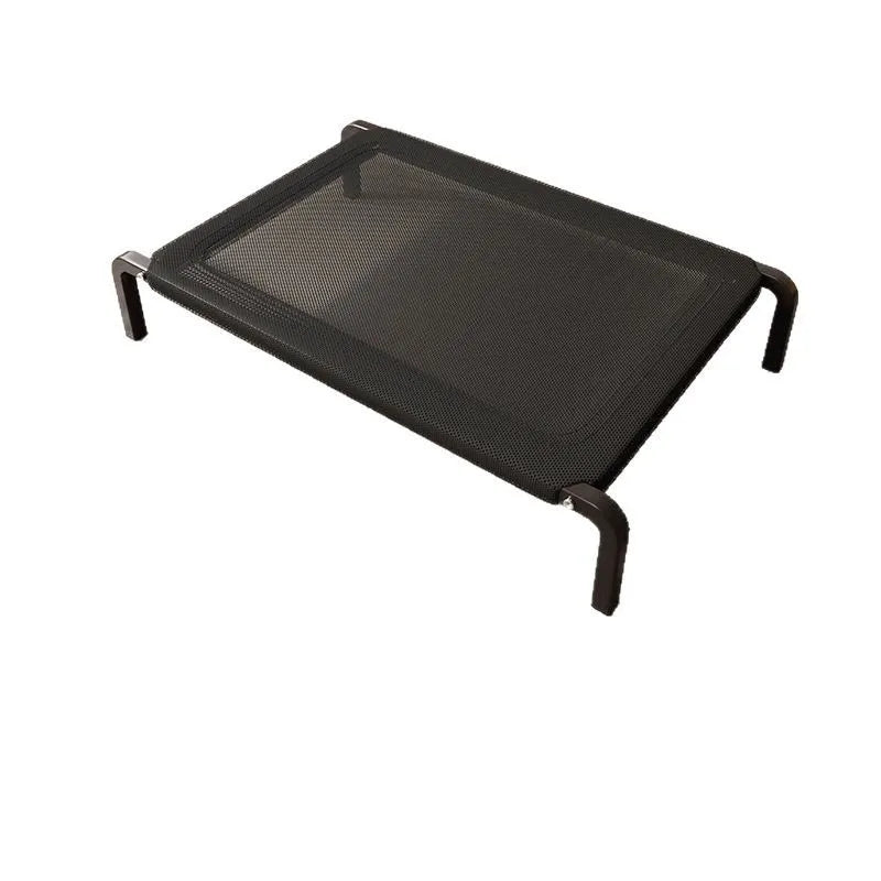 All-Season Foldable Dog Bed - Large & Small Pets Cooling Summer Camp Bed with Detachable Cover
