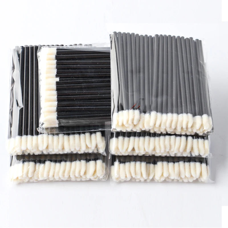 Lip Brush Set 50-1000pcs Cosmetic Makeup Applicators for Lip Gloss & Lipstick