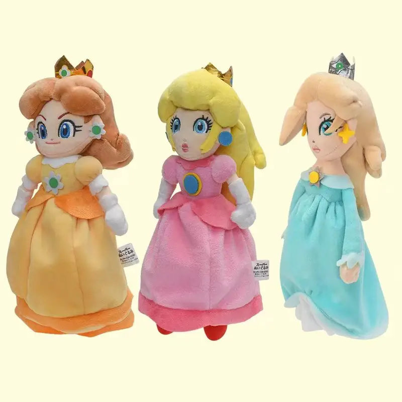 Large Plush Toy for Kids & Collectors - Princess Peach Daisy Rosalina Doll - Soft Cuddle Companion