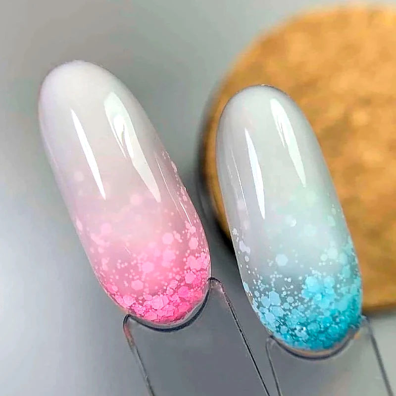 Milky White UV Gel Top Coat for Nails - Semi-Permanent Nail Polish 15ML