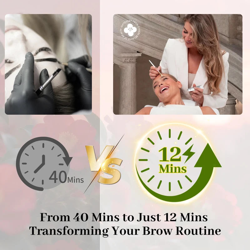 Camellia 2-in-1 Eyebrow Lamination & Shaping Kit - Refreshing Makeup Set