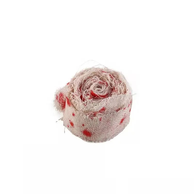 Halloween Blood Gauze Cloth Creepy Haunted House Decor Fake Blood Bandage