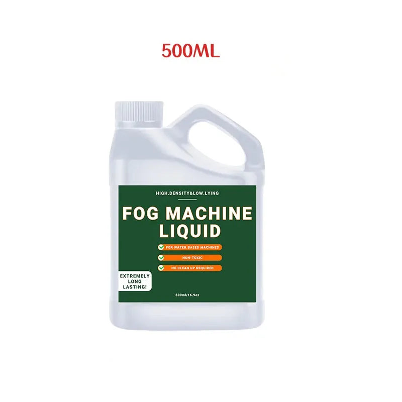 High Density Fog Machine Liquid - Long-Lasting Fog Juice for Events & Parties