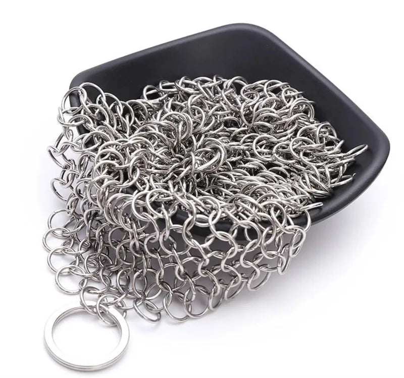 Multi-Size Stainless Steel Mesh Cleaner for Kitchen Cookware - Rust & Burnt Food Removal