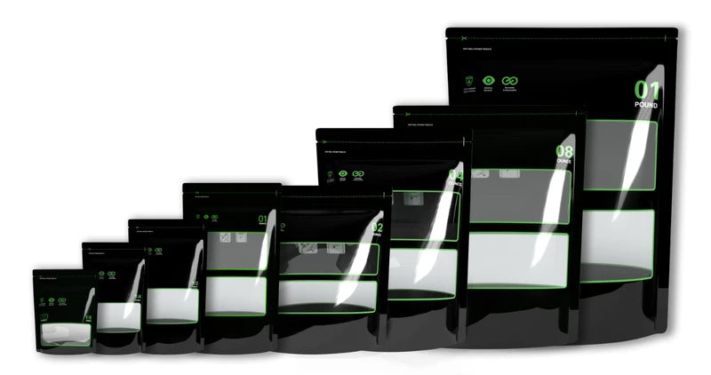Resealable Humidity Control Bags for Terpene Preservation - Multiple Sizes
