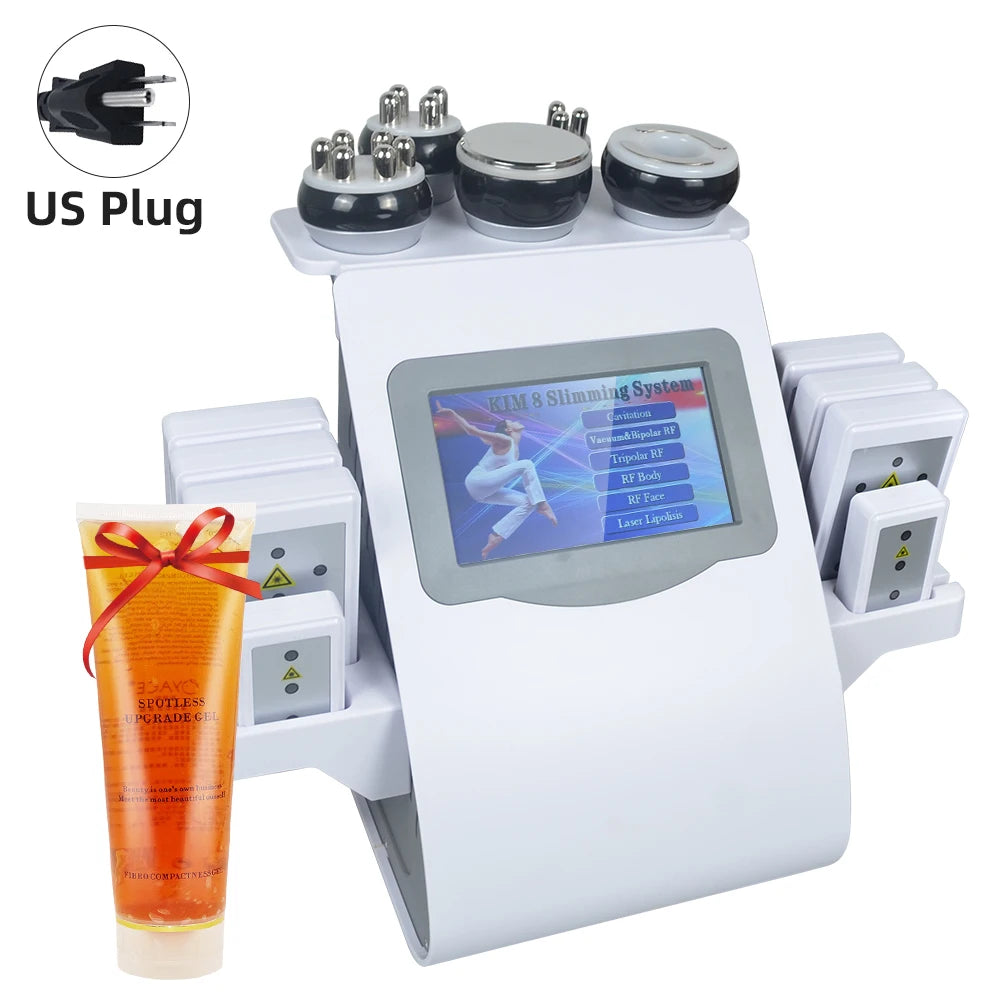 6-in-1 Ultrasonic Cavitation Body Sculpting Machine for Fat Reduction
