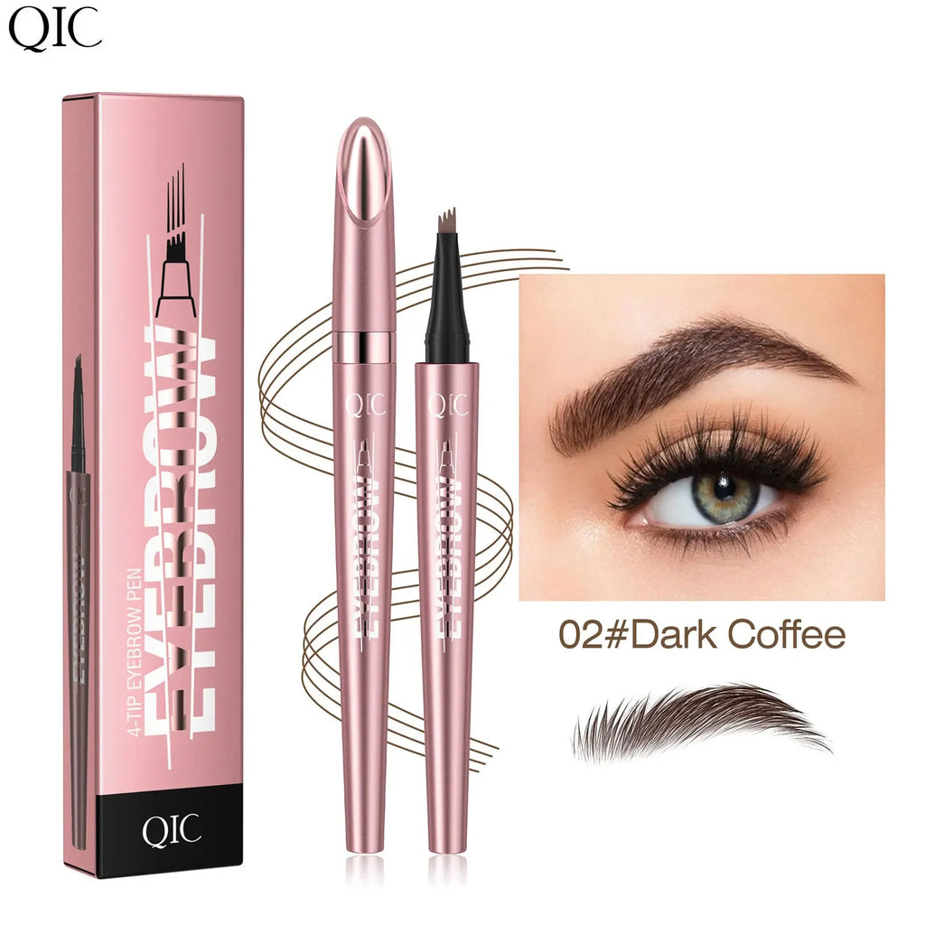Waterproof Long Lasting Eyebrow Pencil - Natural, Sweat-Proof Makeup for Brows