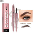 Waterproof Long Lasting Eyebrow Pencil - Natural, Sweat-Proof Makeup for Brows