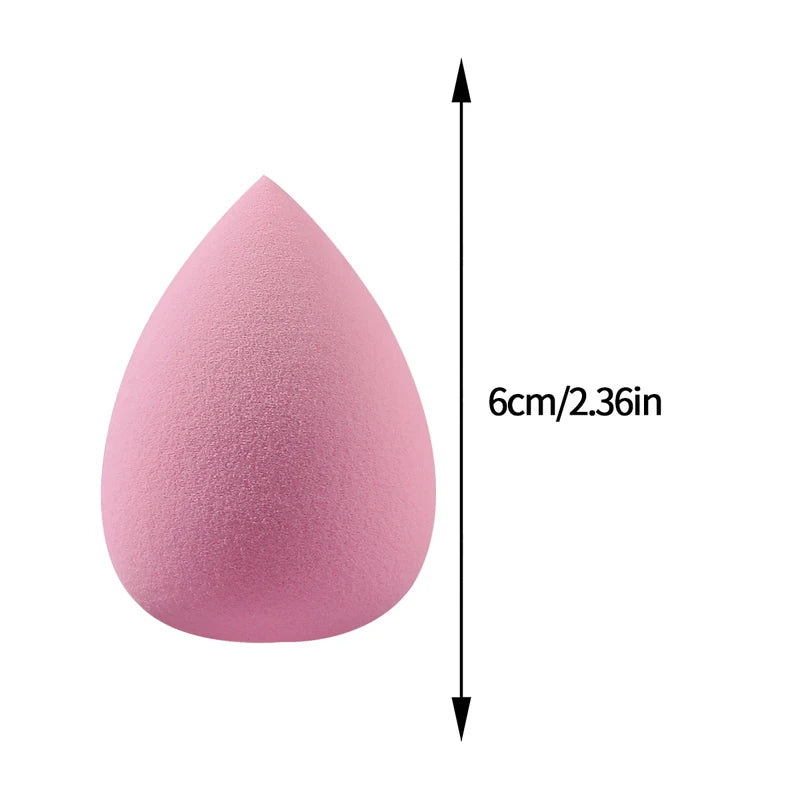 Large Soft Makeup Sponge Set - Portable Beauty Egg Collection, No Powder Sticking, Multiple Colors