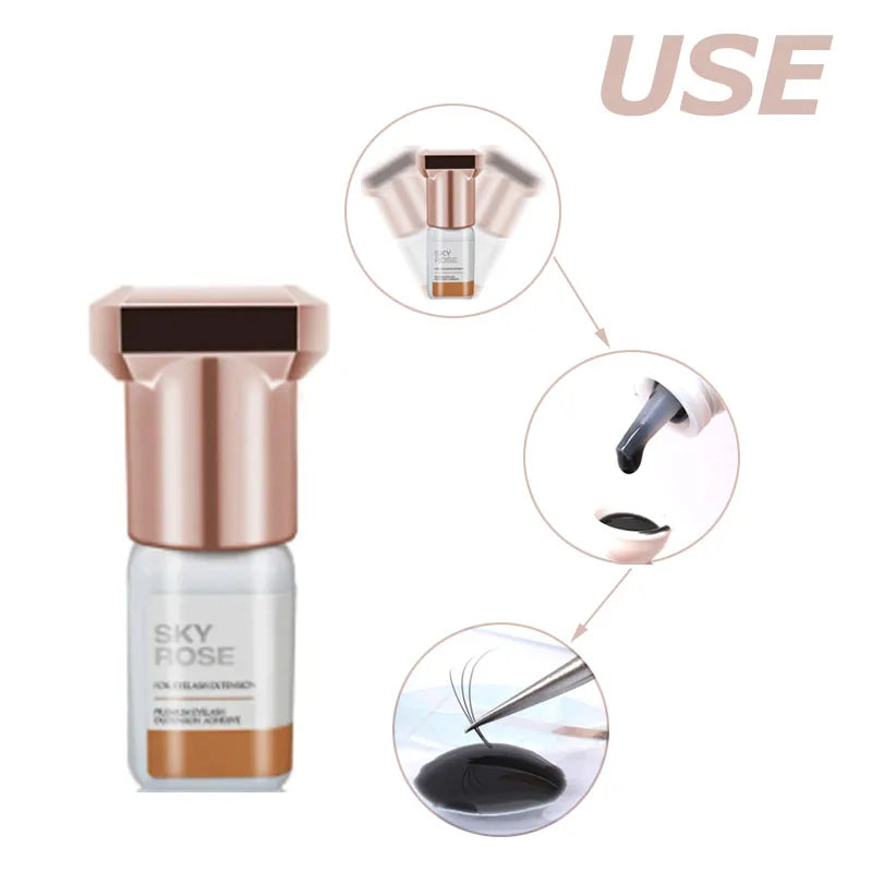 False Eyelash Adhesive - Fast Drying, Long Lasting, 5g Eyelash Extension Glue