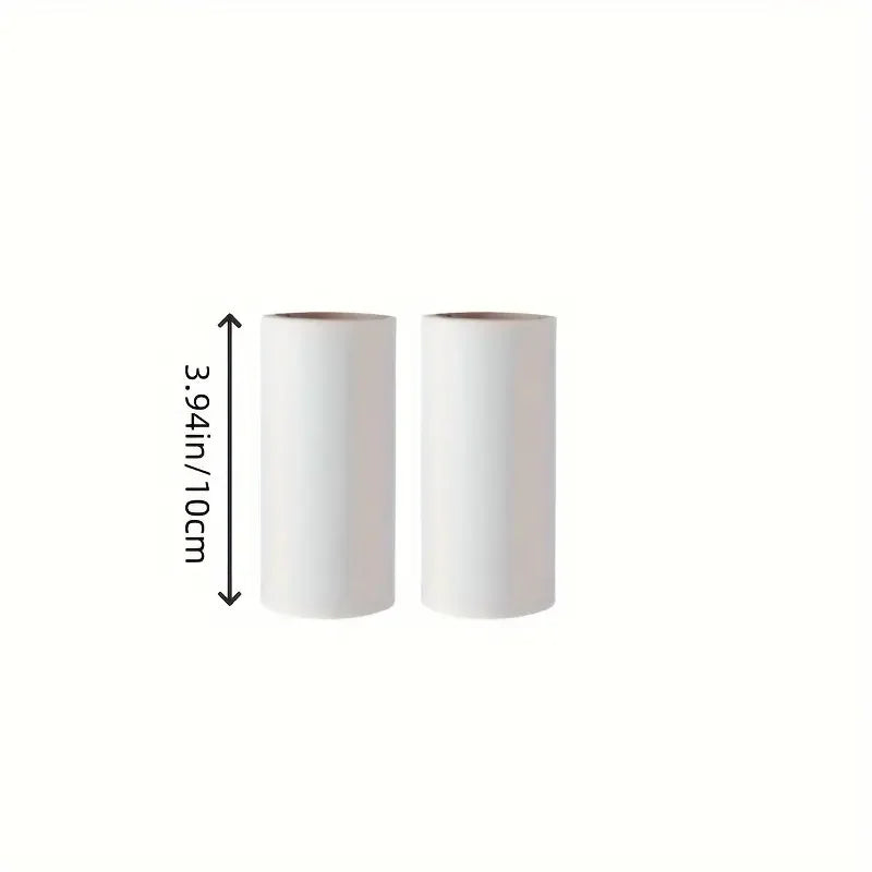 5pcs Sticky Lint Roller Refills for Pet Hair Removal Clothing & Carpet Cleaning