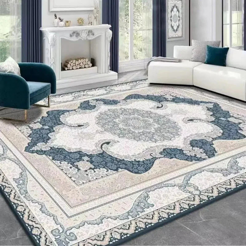 Luxury Persian Bohemian Style Living Room Carpet Floor Mat – Modern Kilim Design