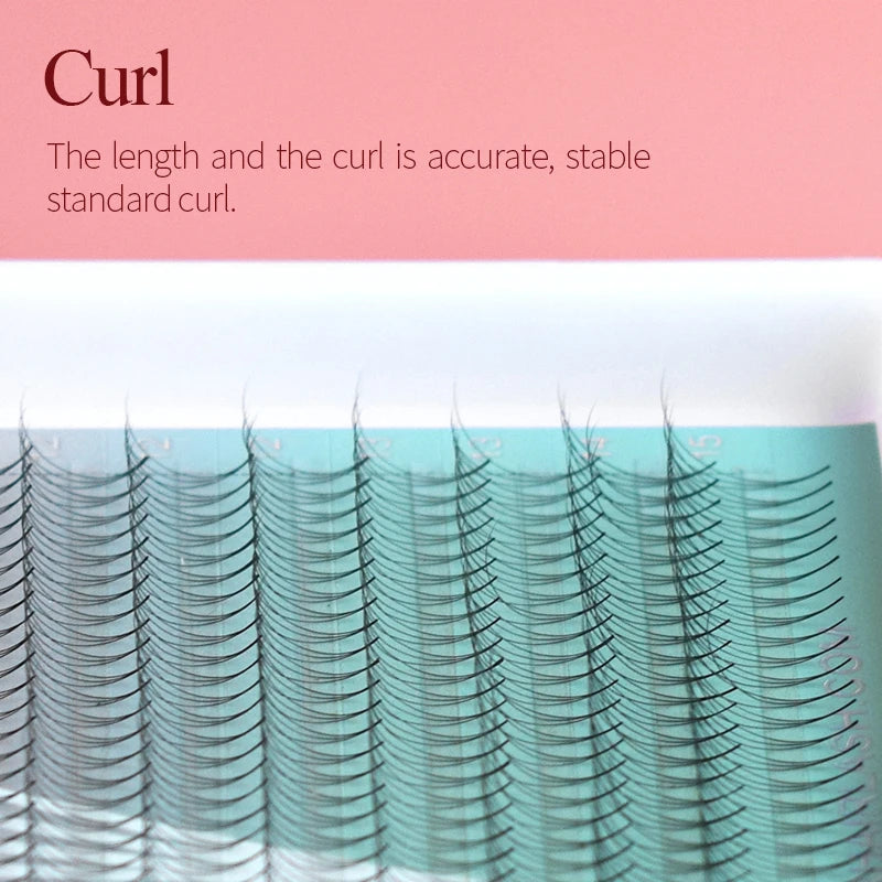 Eyelash Extension Fans Set - Premade Narrow Volume Fan Lashes for Eyelash Extensions