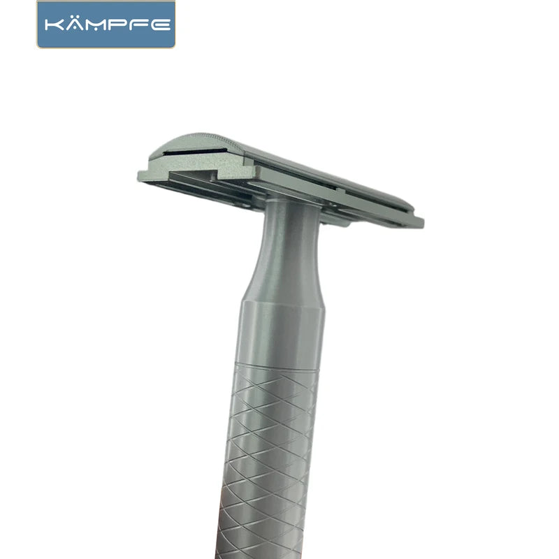 Vintage Aluminum Safety Razor Double Edge Men's Wet Shaving Razor