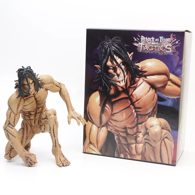 Attack On Titan Eren Jaeger Colossus Action Figure Model Kit - Collectible Desktop Toy
