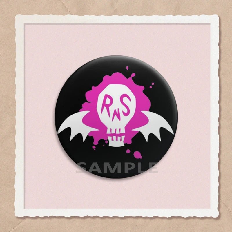 Cartoon Badge Pin with Skull and Creative Design for Clothes Bags Jewelry - Multiple Colors
