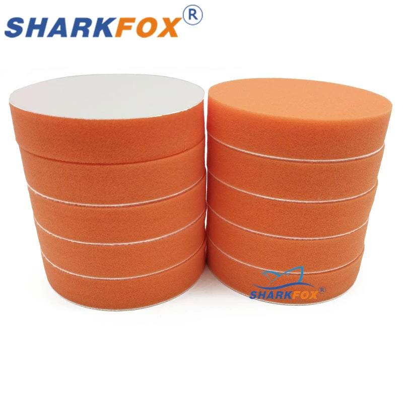 Car Polishing Pads Kit 5 & 6 Inches Sponge Buffing Waxing Buffer Auto Care